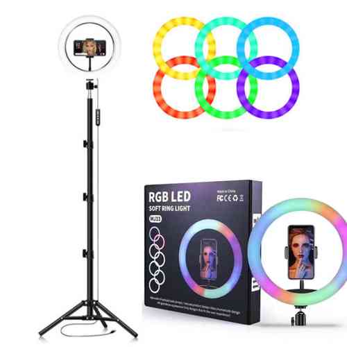 MJ33 RGB LED Soft Ring Light